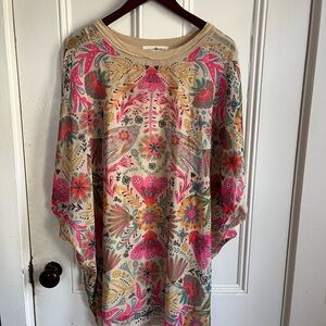 Natural Life Multicolor Boho shift dress
